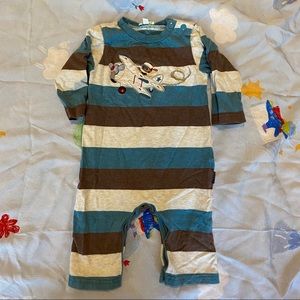 Le Top striped bodysuit